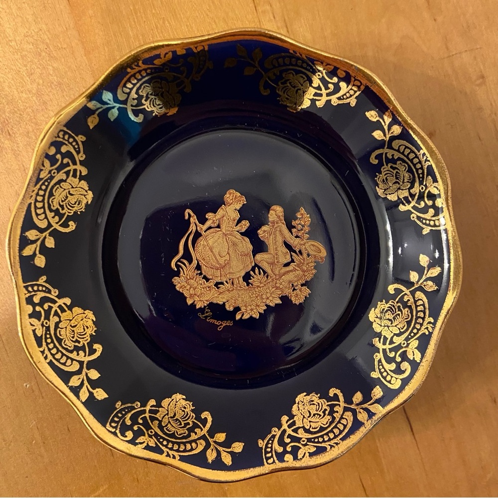 Vintage Limoges Trinket Dish
